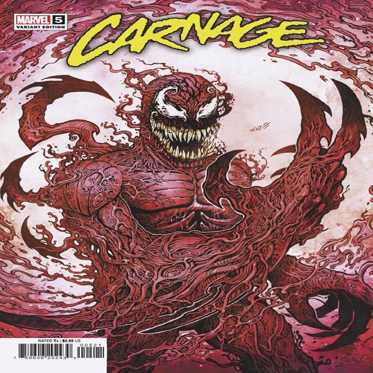 Carnage #5 (Wolf Variant)
