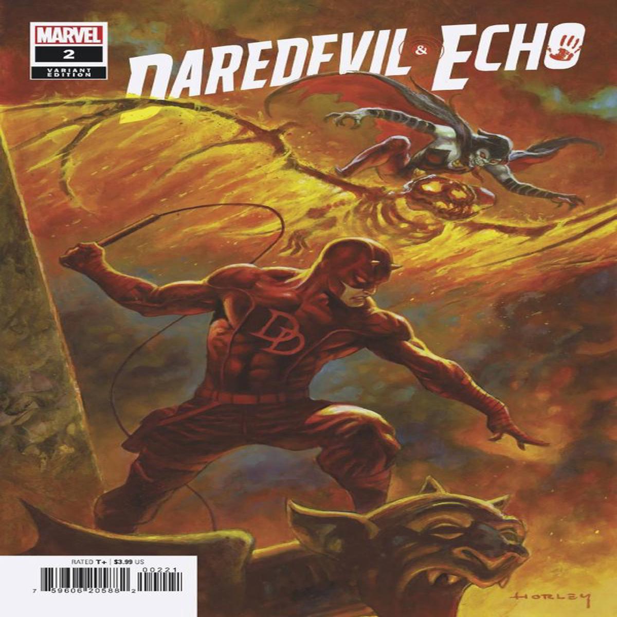Daredevil & Echo #2 (Horley Variant)