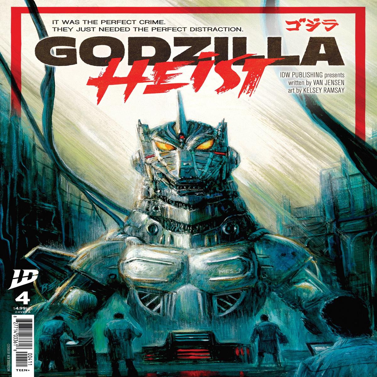 Godzilla: Heist #2 Cover A (Eggleton)