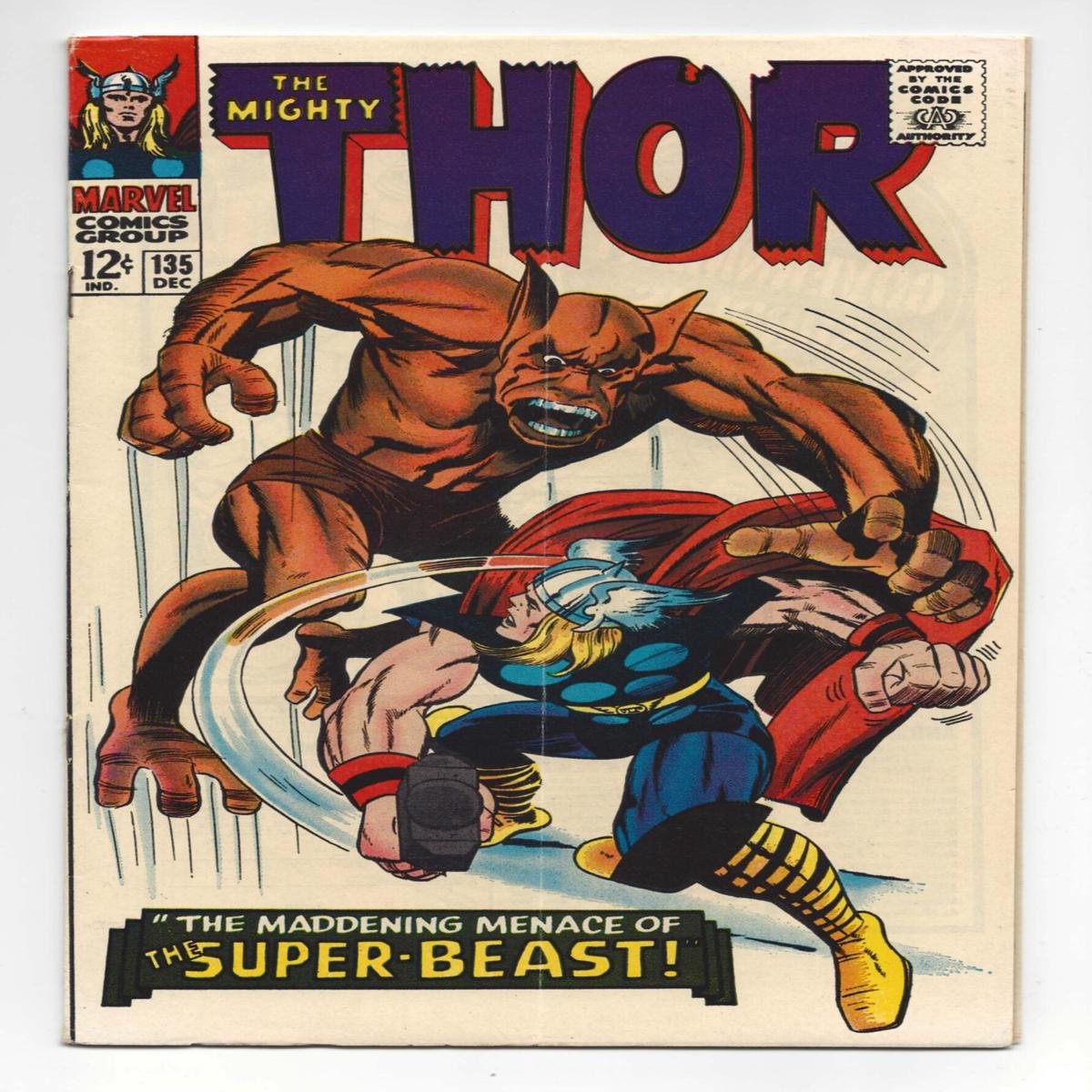 Thor #135 VG+