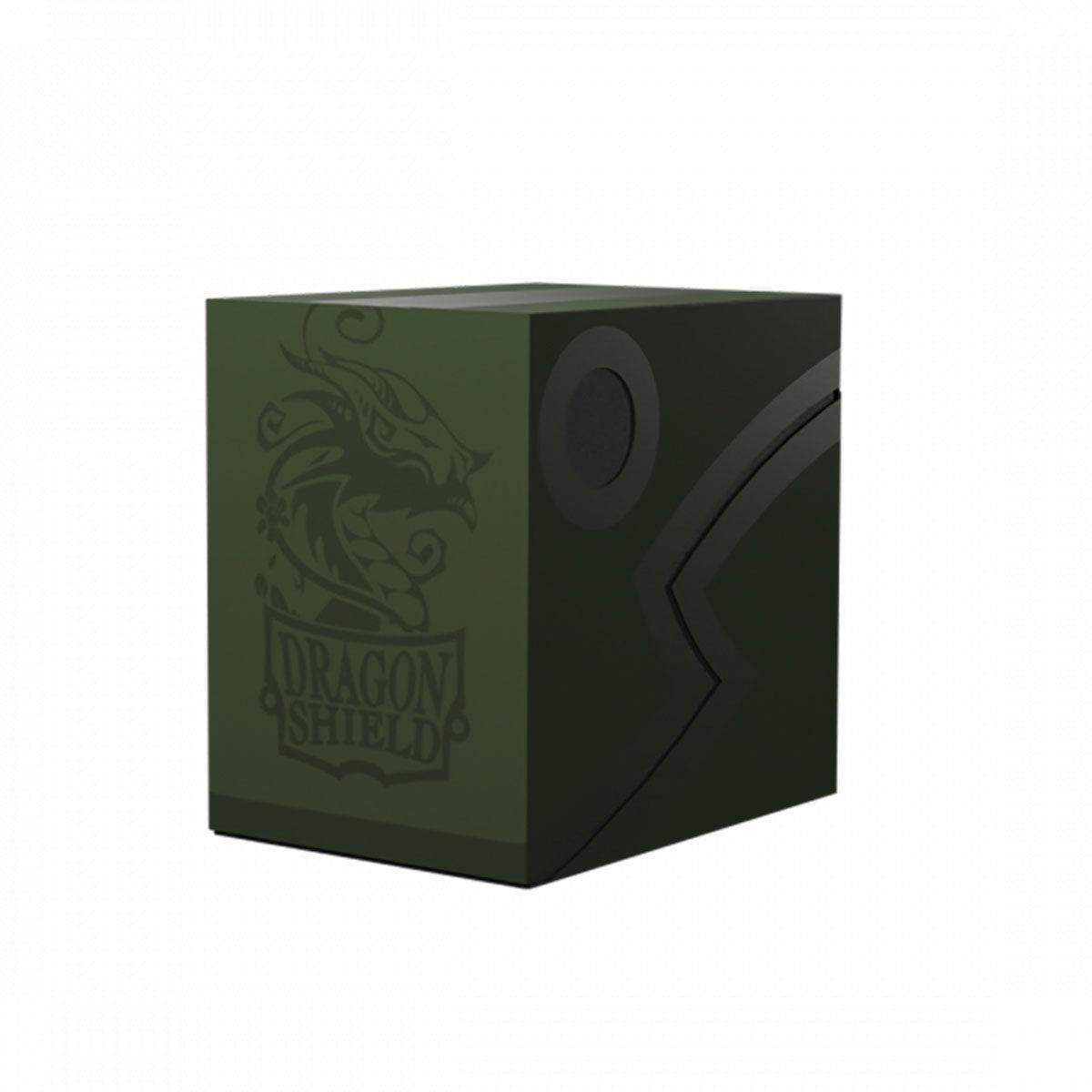 DRAGON SHIELD DOUBLE SHELL DECK BOX - FOREST GREEN