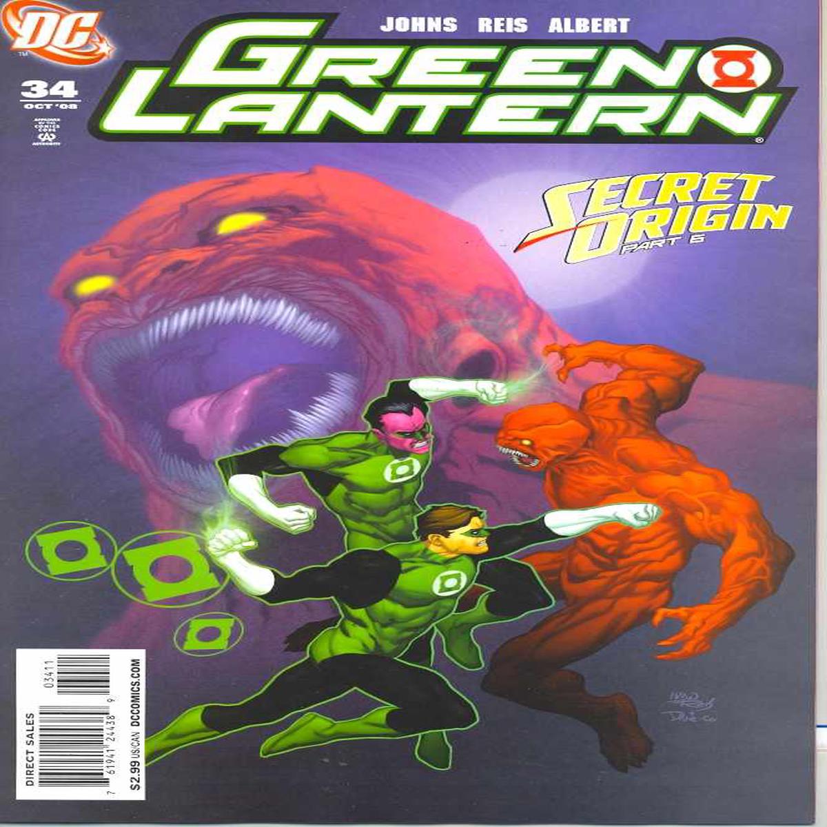 Green Lantern #34 FN