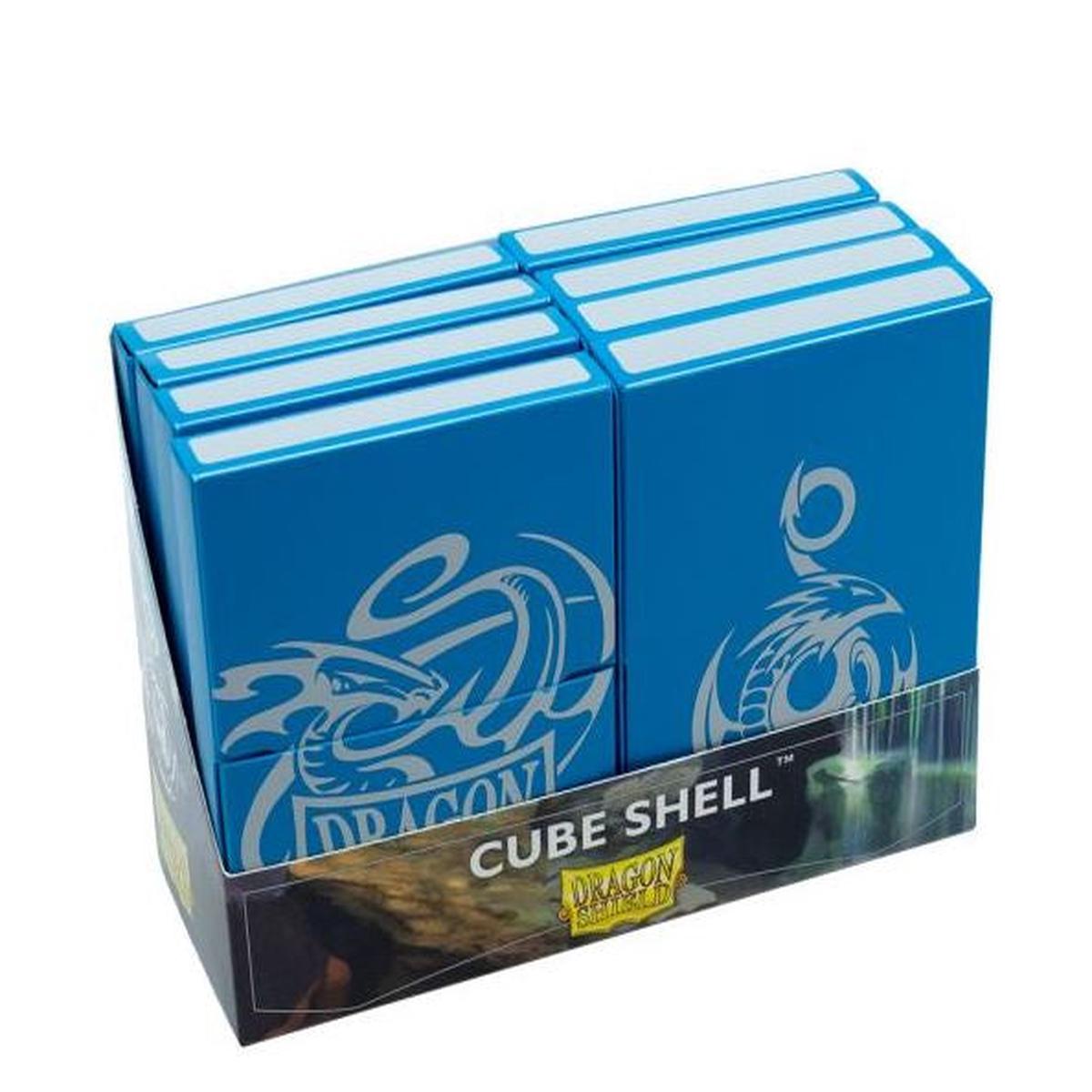 DRAGON SHIELD CUBE SHELL (8 COUNT) - BLUE