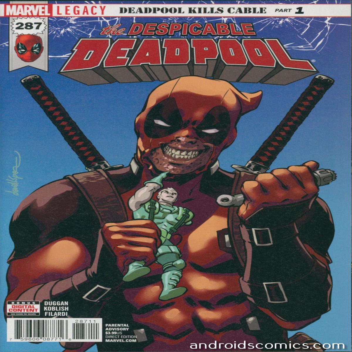 Despicable Deadpool #287 NM